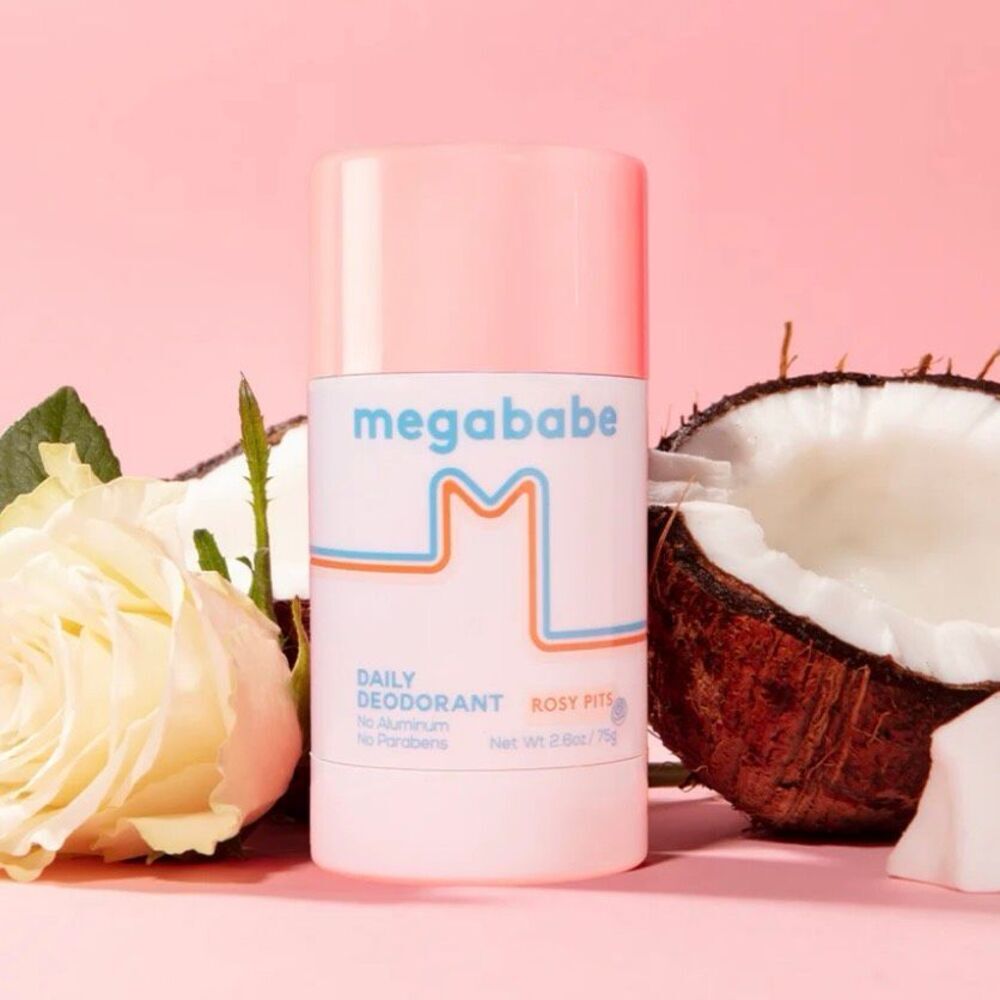 MEGABABE | NEW "Rosy‎ Pits" Clean Byrdie Beauty Award "Best Deodorant" | 2.6 oz